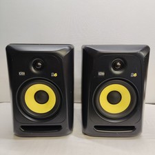 KRK R6 G3 PASSIVE STUDIO MONITOR SPEAKERS WIRED SPEAKER PAIR