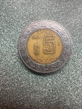 Mexico 5 Pesos 2004  Bi-Metallic