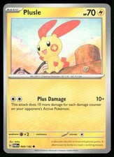 plusle pokemon card value Plusle Illustration Rare (193) 2023 Pokemon Par EN-Paradox Rift