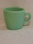 Vintage Fire King Restaurant Oven Ware Jade-ite 6oz Coffee Mug C Handle