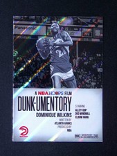 2025-26 Topps NBA Hoops Dominique Wilkins Dunk-Umentory Burst