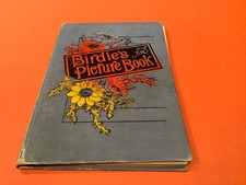 BIRDIE'S PICTURE BOOK  1894 -Vintage Child's book -  