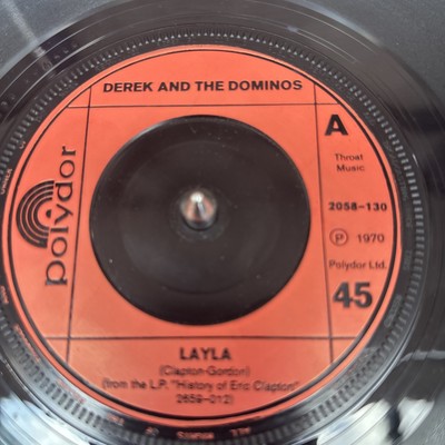 Derek and the Dominos Layla 7  Single 1970