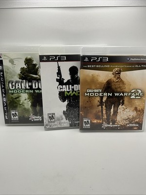 Call of Duty: Modern Warfare 2/3/4 (PlayStation 3, PS3) Manual Included