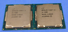  LOT OF 2 Intel Core i5-7500 3.4GHz LGA1151 6MB CPU SR335