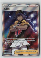 Leon (Full Art) [SWSH04: Vivid Voltage - 182/185] NM EN on eBay