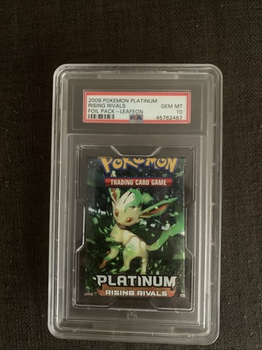 *Pop 2*PSA 10 Pokémon Platinum Rising Rivals Booster Pack