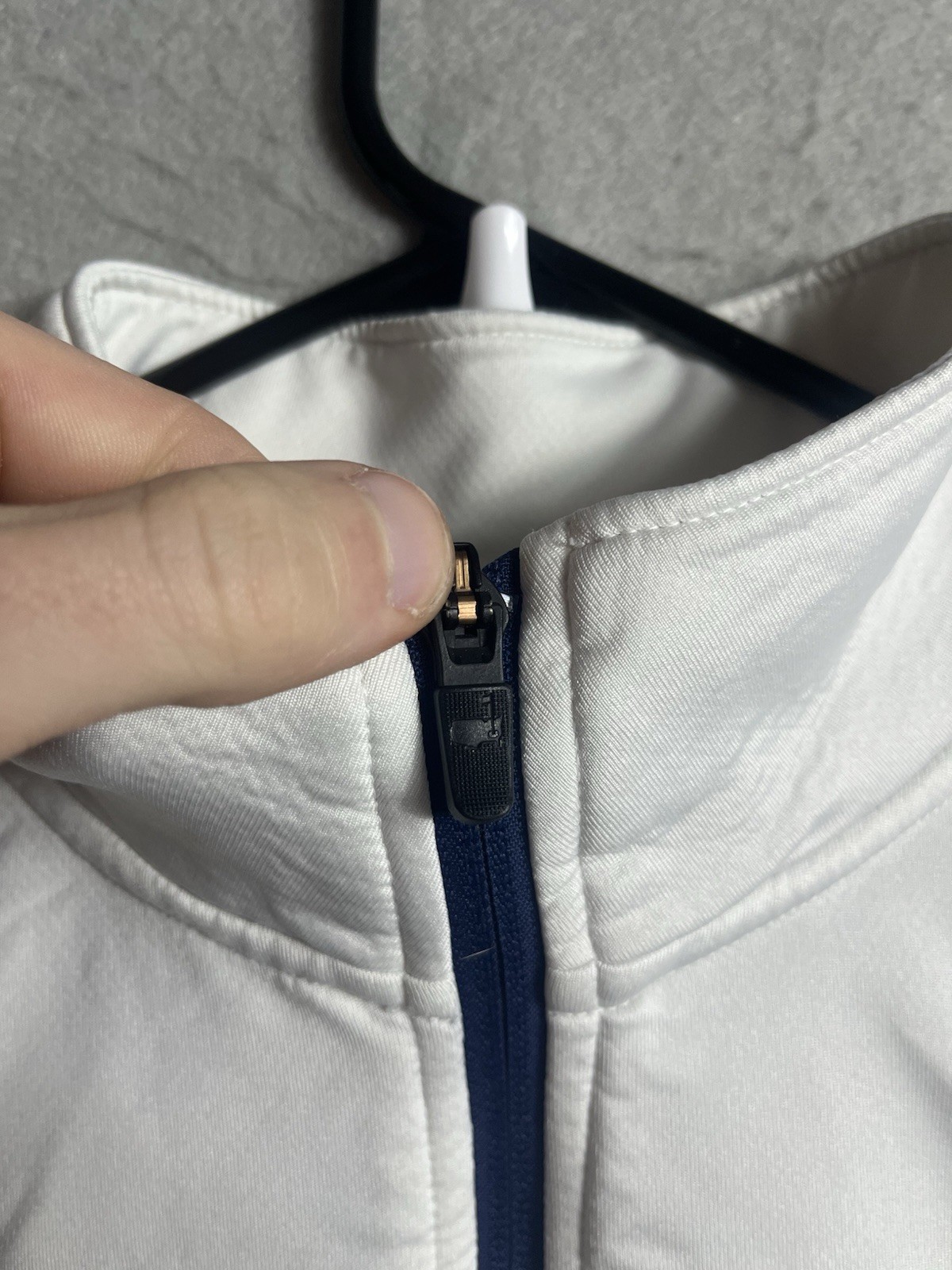 Masters Tech Quarter Zip Pullover White Augusta N… - image 4