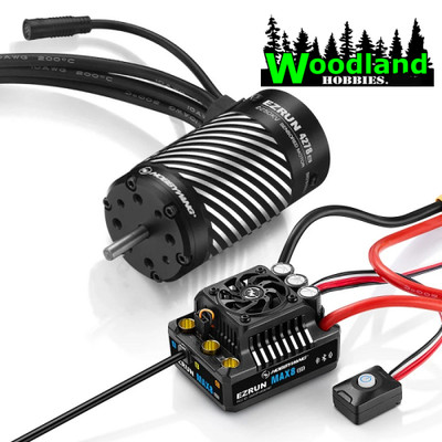Hobbywing MAX8 GS2 ESC + 2250KV G2R Motor (3-8S) Combo, 38010607