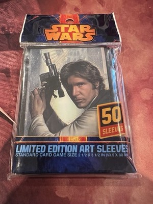 Star Wars Han Solo LIMITED EDITION ART SLEEVE 50ct Standard Fantasy Flight Games