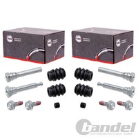 2X A.B.S. FÜHRUNGSHÜLSEN-SATZ Bremssattel Vorne Passend FüR Honda CR-Z Insight J