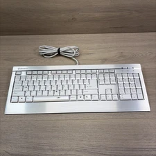 Enermax Aurora Aluminum Keyboard Model KB007U-S Silver