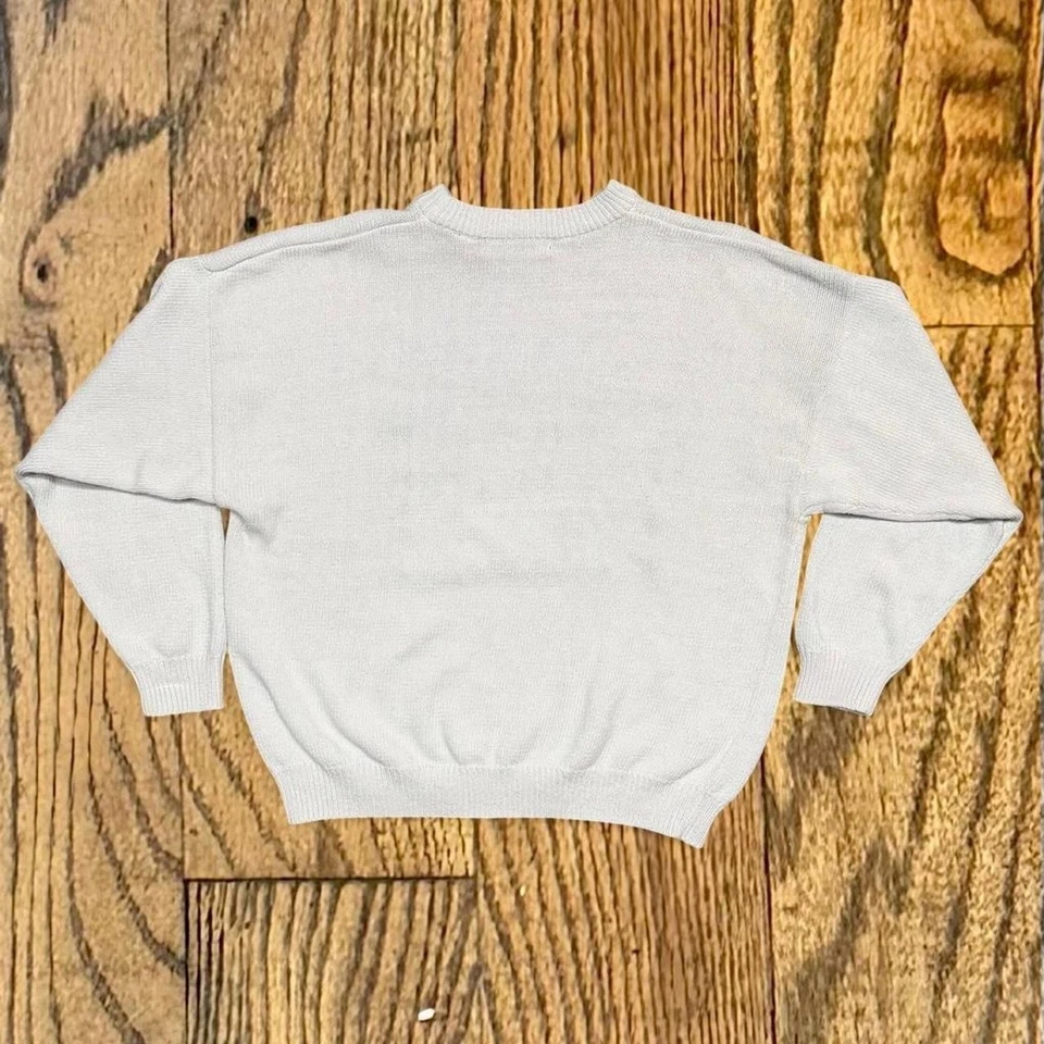 Vintage Structure Cozy Embroidered Knit Sweater   - Image 4 of 4