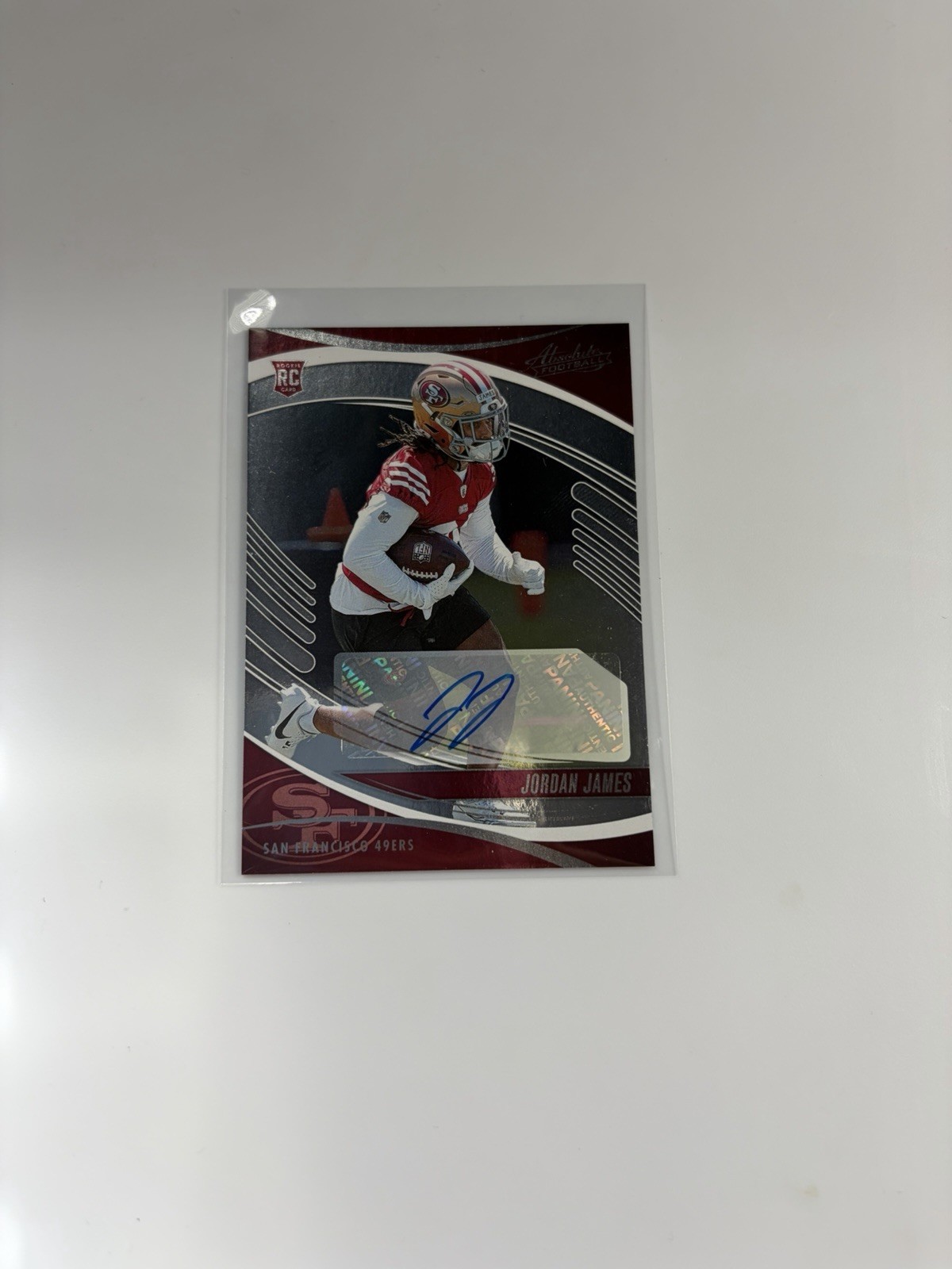 2025 Panini Absolute - Rookies Jordan James #144 Signatures (AU, RC)
