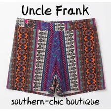 Uncle Frank bohemian tribal-print southern-chic boutique Shorts