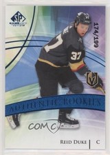 2020 Upper Deck SP Game Used Authentic Rookies Blue Burst 174/199 Reid Duke 12g7
