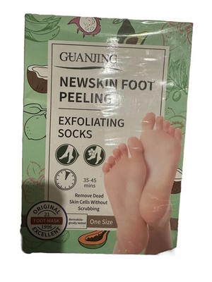 Fußpeeling Baby Fußball Maske Peeling Socke Pflege abgestorbene Haut