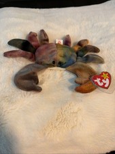Ty original Beanie Babies Claude the Crab Vintage Original