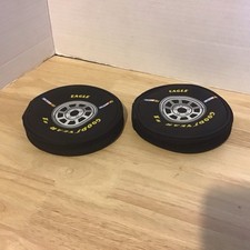 VTG GoodYear Eagle #1 Nascar Racing Tire D/S CD Protective Case Holder 2 Lot