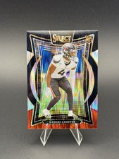 2024 Panini Select - Concourse Kamari Lassiter #77 Black & Red Shock Prizm (RC)