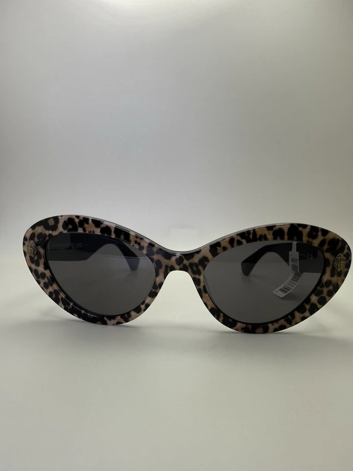 Gafas de sol para mujer Kurt Geiger London KGL1031 estampado de leopardo 52 mm/18-140 ojo de gato Foto 3 de 4