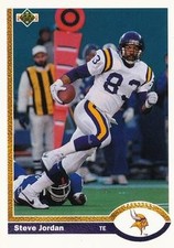 1991 Upper Deck #348 Steve Jordan