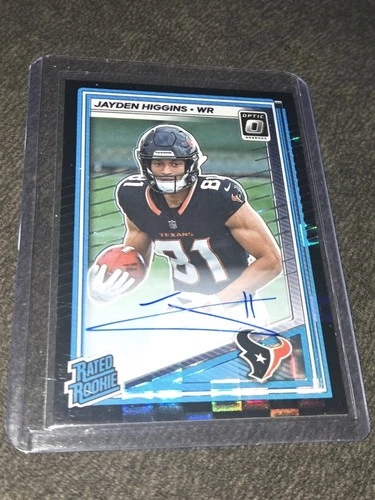 2025 Optic Jayden Higgins Black Pandora (Raw)
