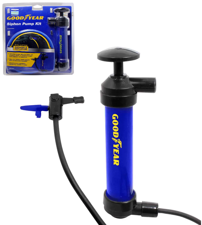 GOODYEAR TRANSFER SIPHON AIR PUMP FUEL OIL DIESEL FLUID EXTRACTOR PUMP 900060