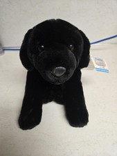 Animal Alley Plush Black Labrador Retriever Lab Puppy Dog Stuffed Animal Toy 16"
