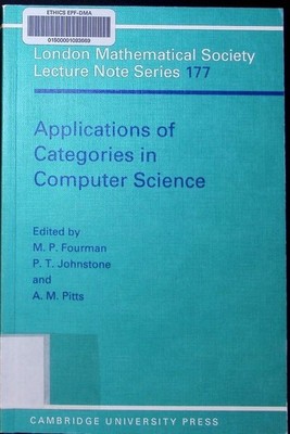 Applications of categories in computer science proceedings of the LMS Symposium,