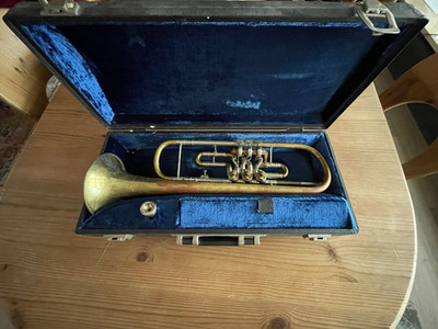 Neuer Preis: Drehventiltrompete ca. 1930 bis 1950 aus Markneukirchen