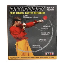 Box Buddy Reflex Ball Training Set–Boxing Speed Reaction Punch Trainer for All