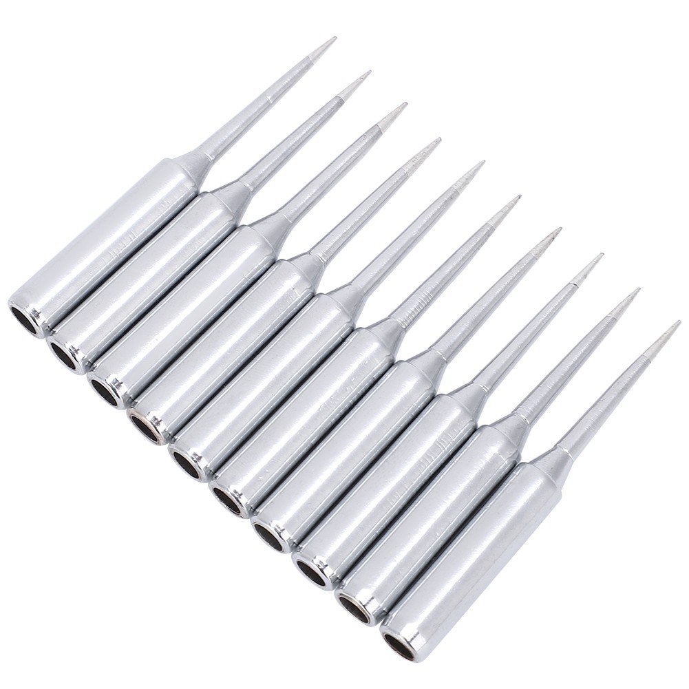 10pcs Lead Free Solder Iron Tip Set Soldering Iron Tip Welding Tool Accessory