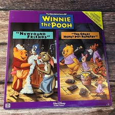 Winnie the Pooh LaserDisc Honey Pot Robbery Double Feature Disney NEW Sealed