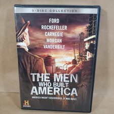 The Men Who Built America DVD 2012 3-Disc History Mini-Series