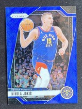 Nikola Jokic 2024-25 Panini Prizm Blue Wave Base /125 #129