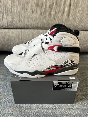 Nike Air Jordan VIII 8 Retro Bugs Bunny White True Red 305381-100 Men s Size 8.5