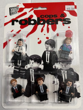 Minifiguras impresas con almohadilla Citizen Brick Cops & Robbers | Selladas de fábrica totalmente nuevas