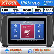 2026 XTOOL IP616 Car OBD2 Scanner Key Program...