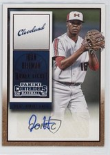 2015 Panini Contenders Draft Ticket Red Foil Juan Hillman #26 Auto 1i3r