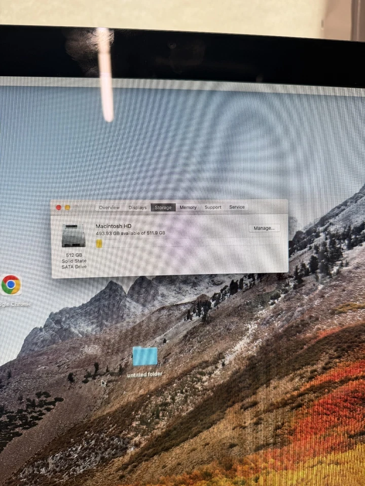 Apple iMac A1312 Mid 2010 i3 3.2Ghz 27" - 512GB HD 8GB RAM - Image 3 of 3