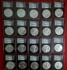 20 2024 SILVER EAGLES S$ 1 (First Releases) + NGC + MS70 !! (20oz .999 Silver)