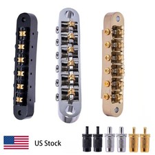 Tune-O-Matic Bridge for Epiphone Les Paul, SG, ES, Dot kirsite w/ Roller Saddles