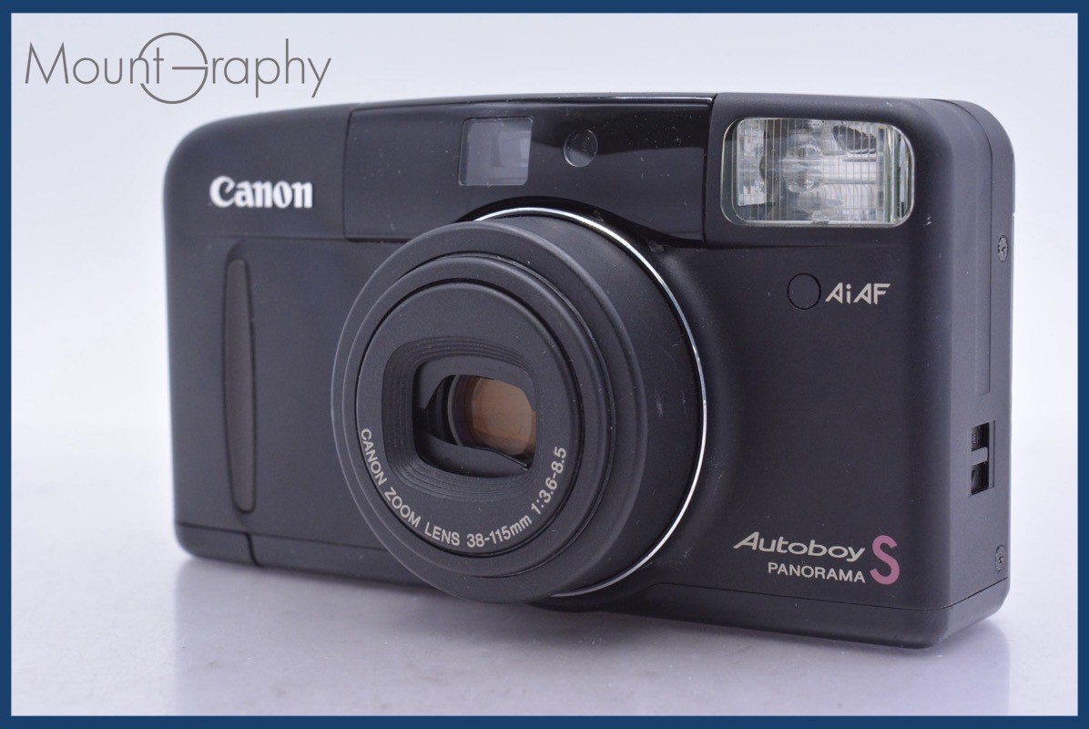 ■Canon Autoboy S PANORAMA 38-115mm Canon Autoboy S XL PANORAMA Point & Shoot 38-115mm F3.6-8.5 Film