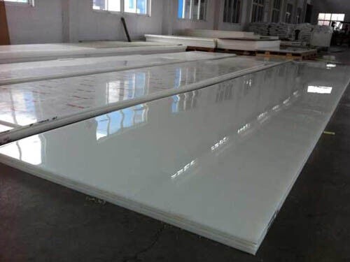 1pc White Polypropylene PP Plastic Flat Sheet Plate 3mm x 200mm x 200mm #U46Z YG