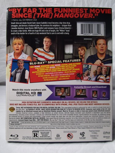 We’re The Millers Blu-ray + DVD Good Condition Tested Working - Picture 2 of 6