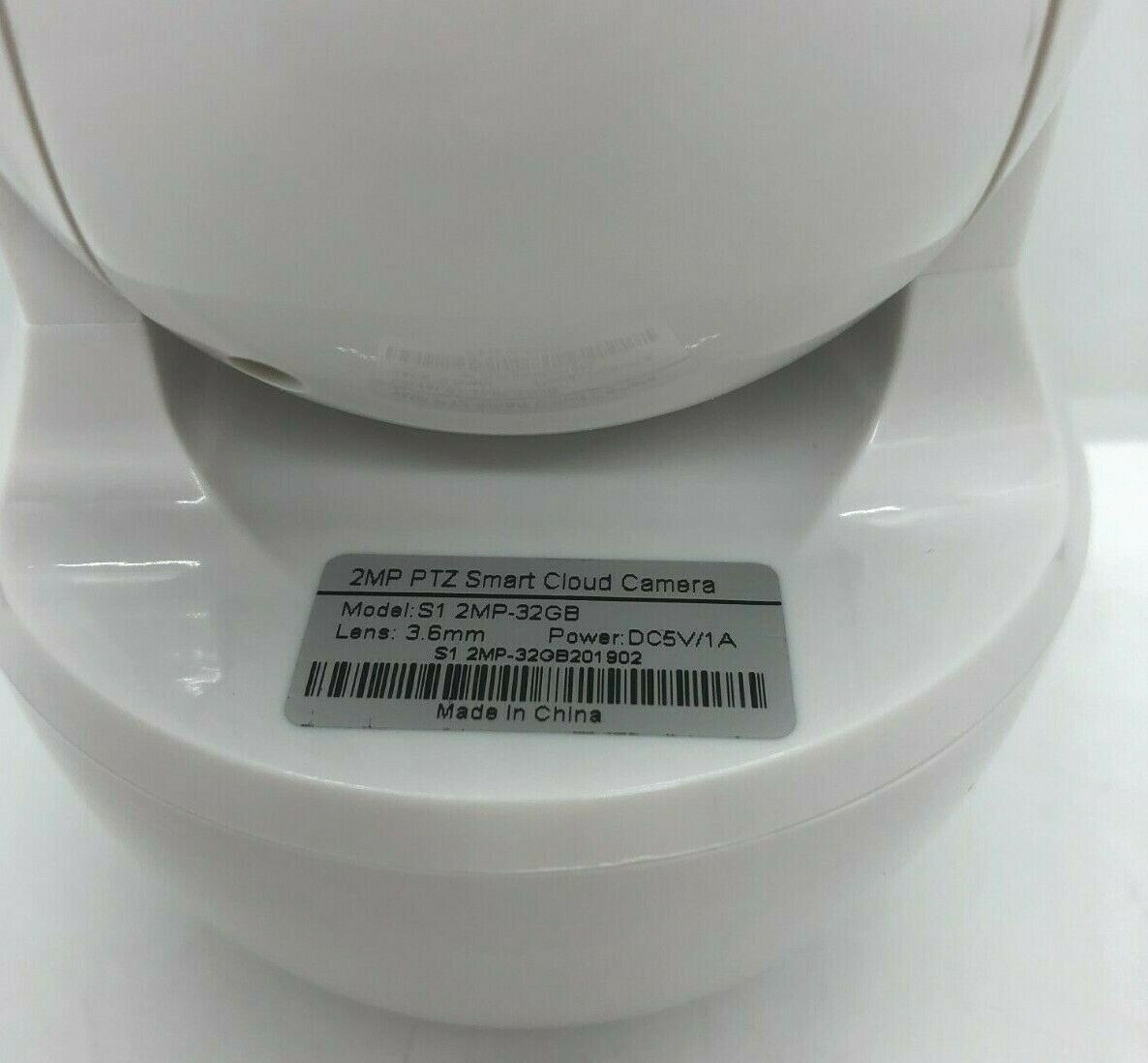 WiFi Smart Cloud Camera S1 2MP PTZ Indoor Surveillance FREE WiFi Smart Cloud Camera S1 2MP PTZ Indoor Surveillance FREE