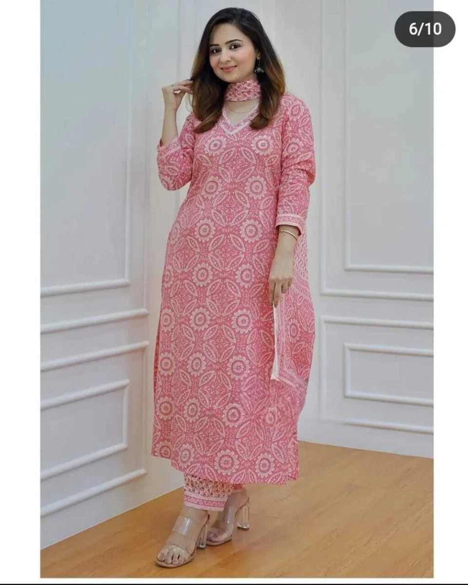 All over embroidered glossy cotton kurti in C-cut | Indian designer  outfits, Stylish dresses, Stylish dress designs