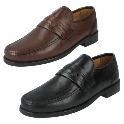 Herren Clarks Slip On Schuhe Label - Lünette Rand Herren Clarks Slip On Schuhe Label - Lünette Rand