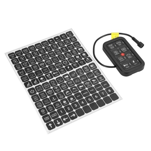 AUXBEAM 120PCS 8 Gang Switch Panel Sticker Switch Labels for Boat Truck ATV UTV - Picture 8 of 12